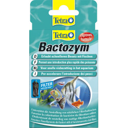 Tetra Bactozym augmente l'activité biologique, 10 comprimés pour aquarium Tests, traitement de l'eau