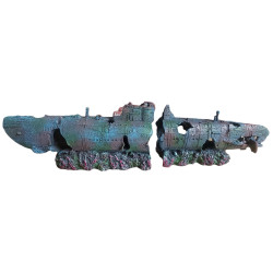 Decoração subaquática Herald em duas partes 38,5 x 6 x 9 cm. FL-410248 Bateau