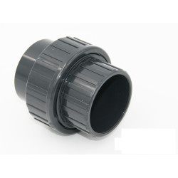 Jardiboutique A 3-piece ø 20 mixed union with a 1/2 inch female threaded side PVC PRESSURE CONNECTION