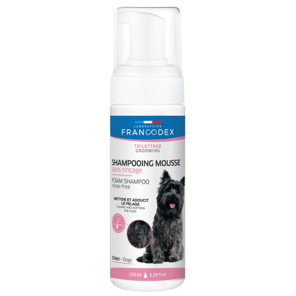 Francodex Leave-in Foaming Shampoo 150 ml - for dogs Shampoo