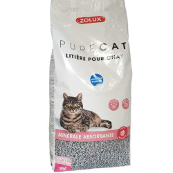 Pure żwirek dla kota mineralny chłonny zapachowy 20 litrów lub 13 kg dla kotów ZO-476303 zolux