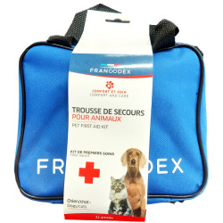 FR-175415 Francodex Botiquín de primeros auxilios para animales Higiene y salud del perro