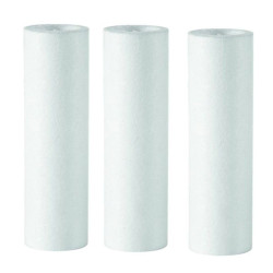 3 cartuchos de filtro extrudido para tratamento de água anti-alumínio - 5 µm JB-68412218 filtration eau