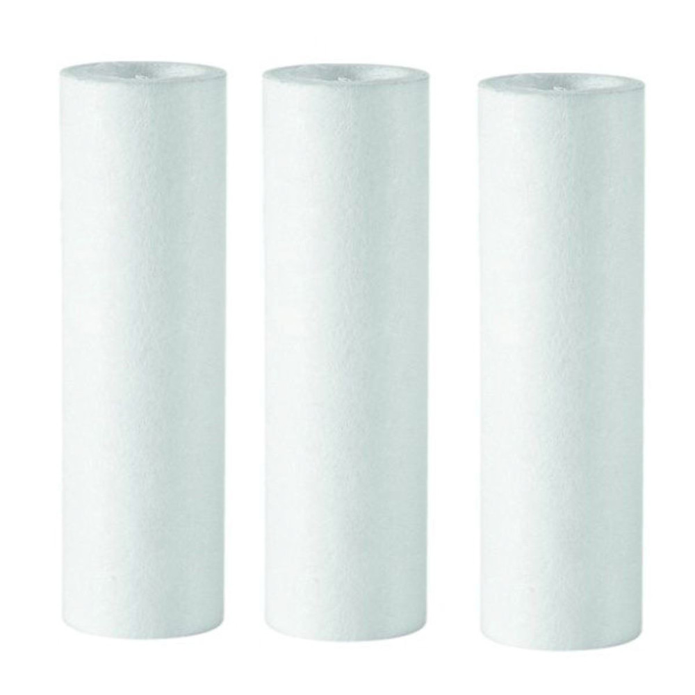 3 cartuchos de filtro extrudido para tratamento de água anti-alumínio - 5 µm JB-68412218 filtração de água