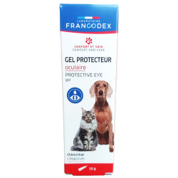 Francodex Gel protecteur oculaire 10g pour chiens et chats Soins des yeux pour chiens