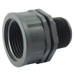jardiboutique Screw-in fittings M-F reduction, 1 inch by 3/4 inch Screw-in fittings