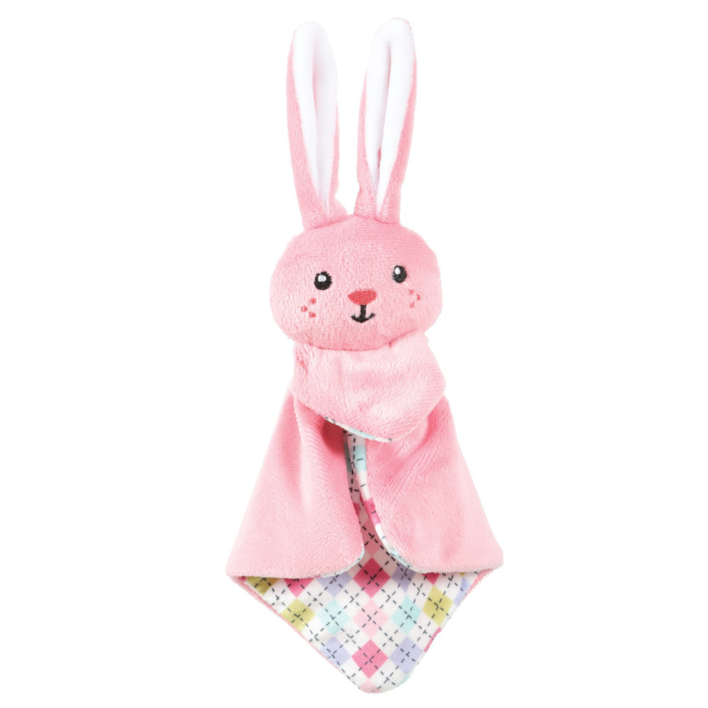 animallparadise Tiny pink bunny plush 26 cm puppy toy Plush for dog