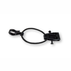 jardiboutique Kit di fissaggio morsetto nero per copertura piscina. JB-JOU-700-0015 accessorio per teloni