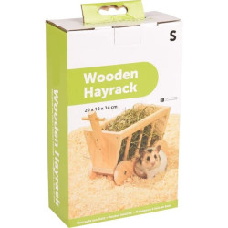 animallparadise Wooden rack 20 cm for rodents Food rack