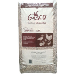 Mistura de sementes para galinhas poedeiras 20 kg de quintal baixo GA-10106-30 Alimentação