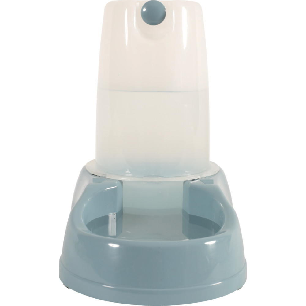 Stefanplast Distributeur d'eau 3.5 litres, bleu en plastique, pour chien ou chat Distributeur d'eau, nourriture