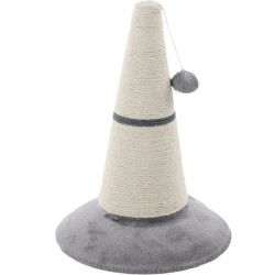 Flamingo Elmo grey and white scratching post ø 33 x 45 cm for cat Scratchers and scratching posts
