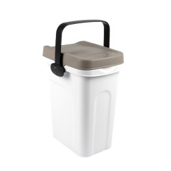 Caixa de plástico hermeticamente selada, 7 litros de kibble, cão ou gato. AP-ZO-574351 Caixa de armazenamento de alimentos