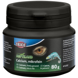 Calcium, microfijn geschikt voor herbivore en carnivore reptielen en amfibieën 80g Trixie TR-76382 Voedsel
