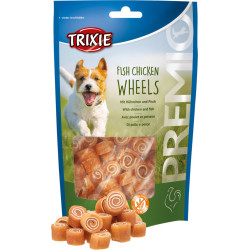 Trixie Chicken and fish mini roll treats 75 g for dogs Chicken