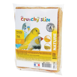 zolux Crunchy Brot Slim Natur 60 g für Vögel ZO-140000 Essen