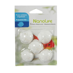zolux 5 Nanolife 2 day holiday blocks for ornamental fish 20 gr Food