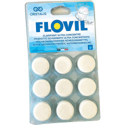 flovil Flovil floculant clarifiant piscine blister 9 pastilles Floculant