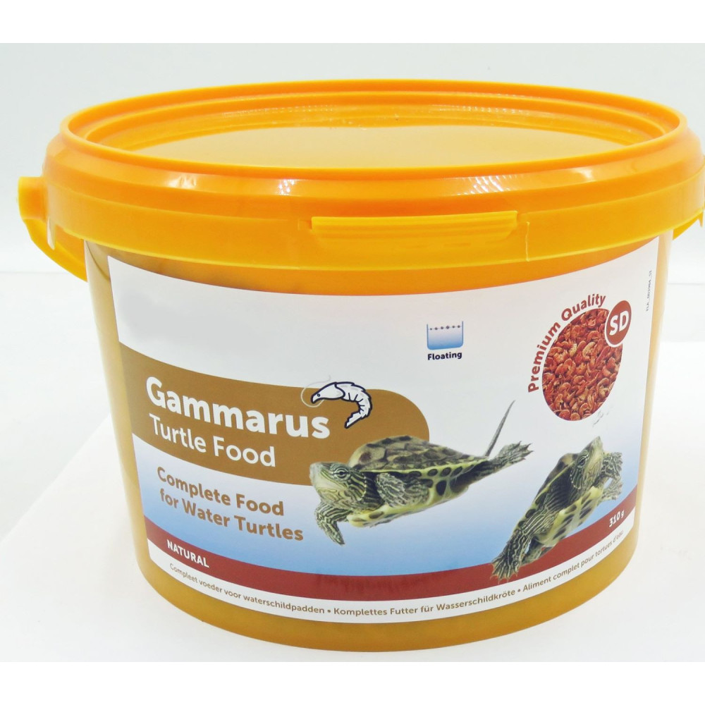 Gammarus 3Liter emmer natuurlijk voer voor waterschildpadden Flamingo FL-404036 Voedsel