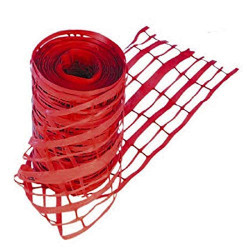 Interplast Warngitter rot 100 ml x 30 cm IN-SGA30100R Grillage Avertisseur
