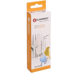 Flamingo 2 White cuttlebone with 11 cm bird holder Food supplement
