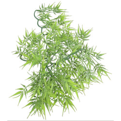 animallparadise Plante en plastique feuilles de bambou d'environs 46 cm. Décoration et autre