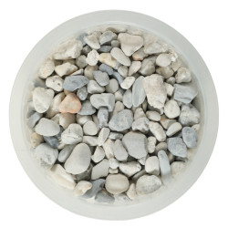 zolux Ghiaia decorativa grigia di 8-16 mm circa, acquasanta 4,5 kg. ZO-346504 Terreni, substrati