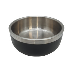 Dwuścienna miska na pokarm lub wodę ø15,2 cm 775 ml, dla psów FL-521381 Flamingo