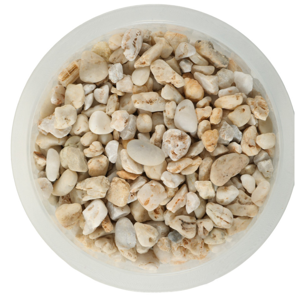 zolux Decorative yellow gravel approx. 8/12 mm aquasand natural 4.5 kg. Soils, substrates