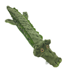 Flamingo Green Ruben Crocodile Toy 60 cm for dog Squeaky toys for dogs
