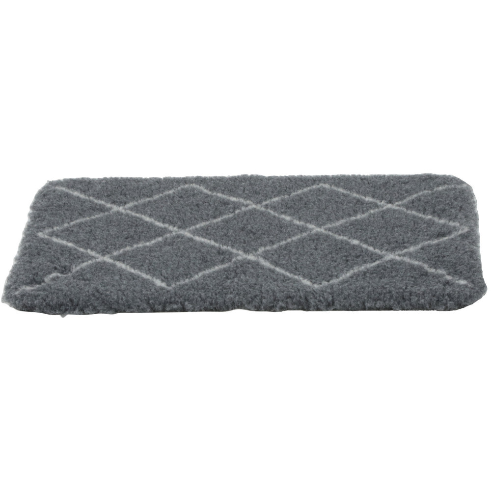 zolux Insulating dog mats 75 x 95 cm gray with Berber pattern. Dog mat