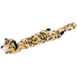 Flamingo Beigefarbenes Leopard-Spielzeug 56 cm für Hunde FL-522334 Quietschspielzeug für Hunde