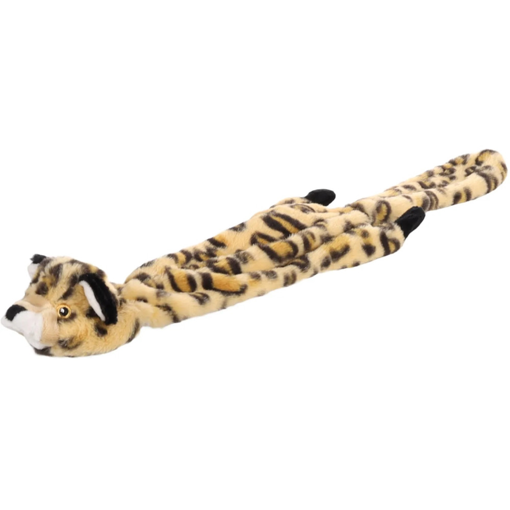 Beige luipaardspeelgoed 56 cm voor honden Flamingo FL-522334 Piepende speeltjes voor honden