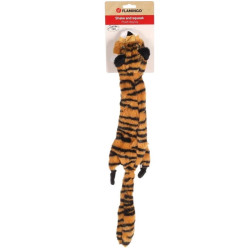 Zabawka pomarańczowa tygrys 56 cm dla psów FL-522336 Flamingo