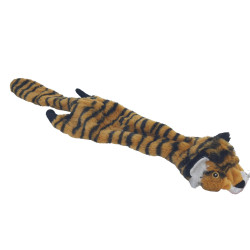 Flamingo Tiger orange toy 56 cm for dog Squeaky toys for dogs