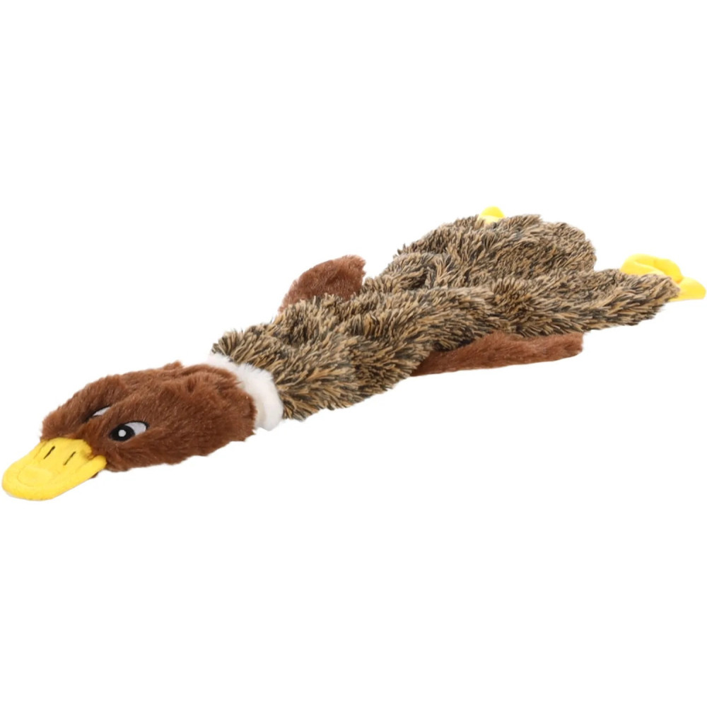 Brinquedo de Pato Castanho 47 cm para cães FL-522337 Brinquedos de ranger para cães