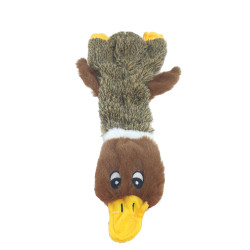 Flamingo Brown duck toy 47 cm for dog Squeaky toys for dogs