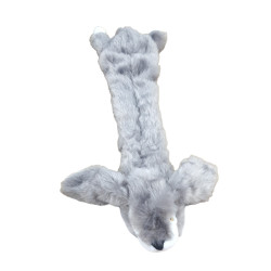 Alisa grijs konijnenspeeltje 55 cm voor honden Flamingo FL-522342 Piepende speeltjes voor honden