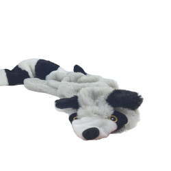 Flamingo Grey Raccoon toy 100 cm for dog Squeaky toys for dogs