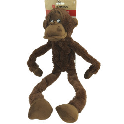Flamingo Madina brown monkey toy for dog 57cm Squeaky toys for dogs