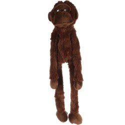 Flamingo Madina brown monkey toy for dog 57cm Squeaky toys for dogs