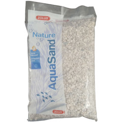 Zolux Decorative grey gravel of about 4-8mm aquasand of 4.5 kg. Soils, substrates