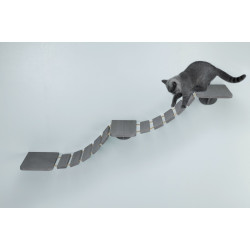 TR-49930 Trixie Escalera de escalada de 150 cm para montaje en pared - Cat Espacio de montaje en la pared