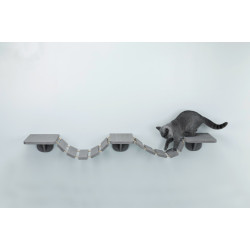 Trixie Kletterleiter 150 cm für die Wandmontage - Katze TR-49930 Befestigungsraum Wand
