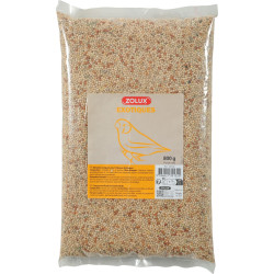 Zolux Semi esotici per uccelli sacchetto da 800 g ZO-139132 Cibo per i semi