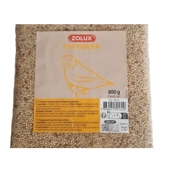 Zolux Graines pour oiseaux exotiques sac de 800 g pour oiseaux Nourriture graine