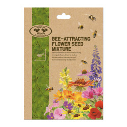 animallparadise Blumenmischung zum Anlocken von Bienen. Samen für 4 m² AP-ED-WA14 Bienen