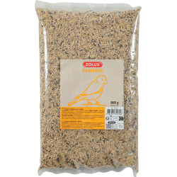 Zolux Sacco di semi di canarino da 800 g per uccelli ZO-139130 Canarino