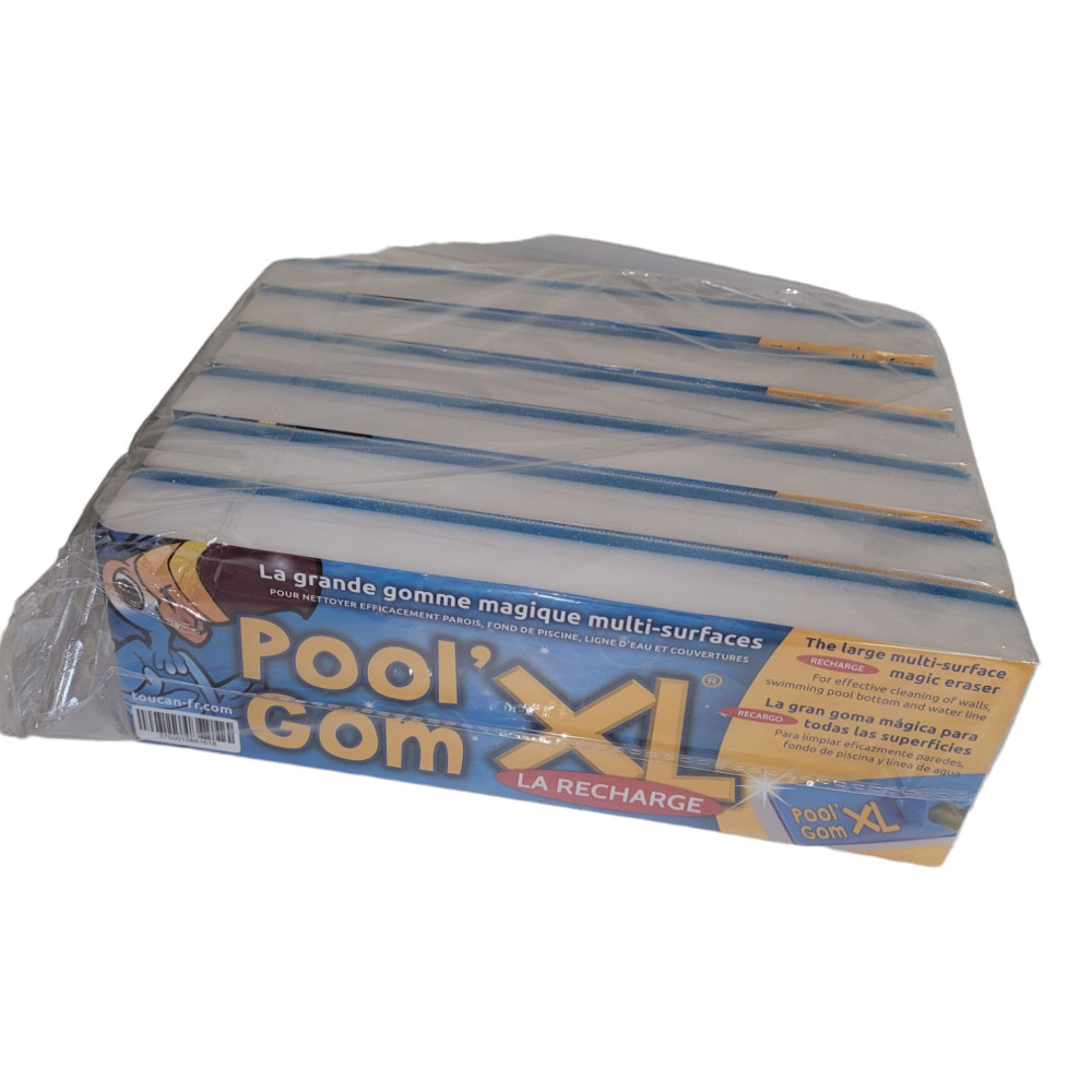 JB-TOU-400-0012-X6 jardiboutique juego de 6 recambios para Broom Head - Pool Gom XL Cepillo