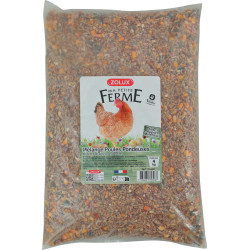 Alimento composto para galinhas poedeiras 4 kg de quintal baixo ZO-175306 Alimentação